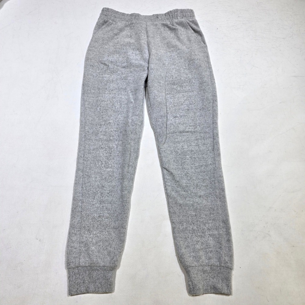 Shosho Joggers Womens Small Gray Super Soft Fleece Lounge Pants 22TRK11 Casual